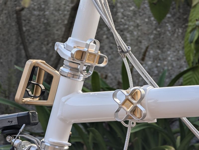 DT Dual Tone Hinge Clamp Set for Brompton (H&amp;H)