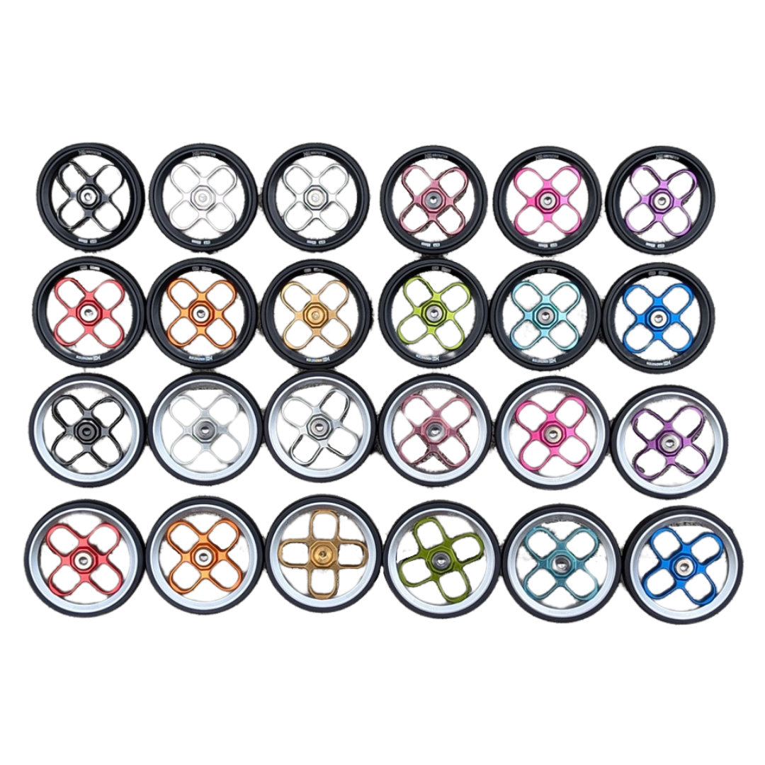 DT Dual Tone 65mm Easy Wheel for Brompton (H&amp;H), Main Color: Black
