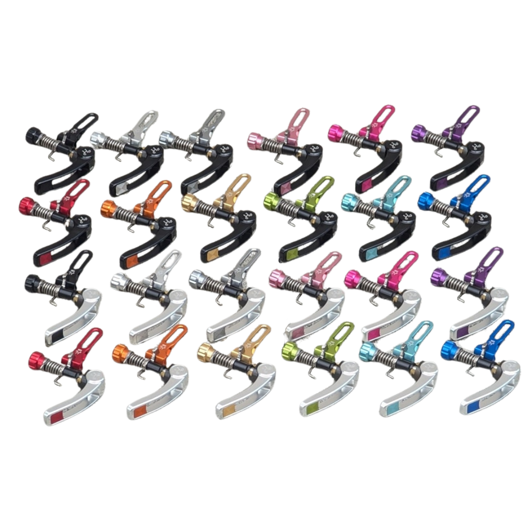 DT Dual Tone Seatpost Clamp for Brompton (H&amp;H), Main Color: Black