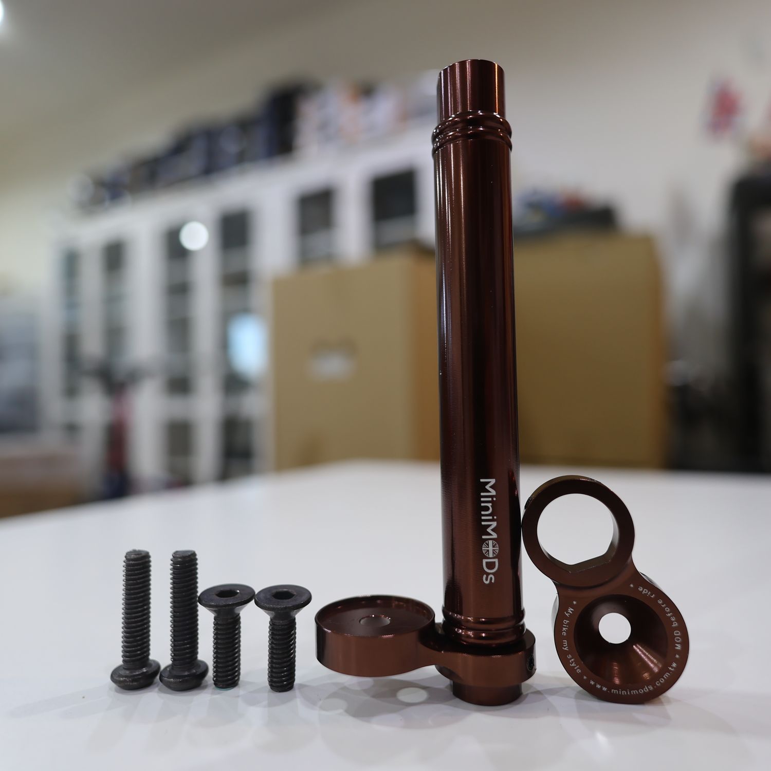 Brompton X-Roller Easy wheel extender (MiniMODs) AL7075