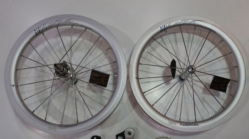 Brompton 3s WheelSet HS-BUMBEE A349-3SP (Hubsmith)
