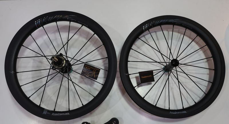 Brompton 3s WheelSet HS-BUMBEE A349-3SP (Hubsmith)