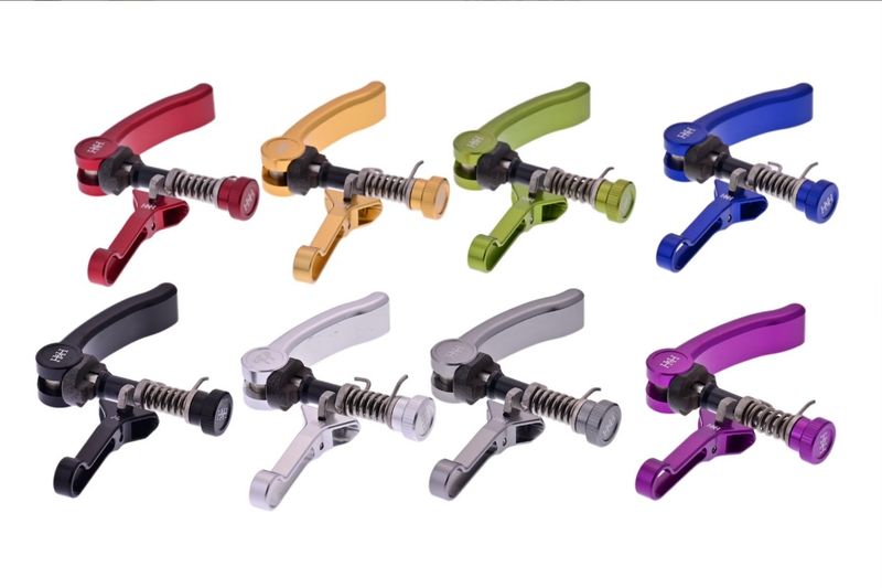 CNC Machined QR Seatpost Clamp / Optional Frame hook for Brompton (H&amp;H)
