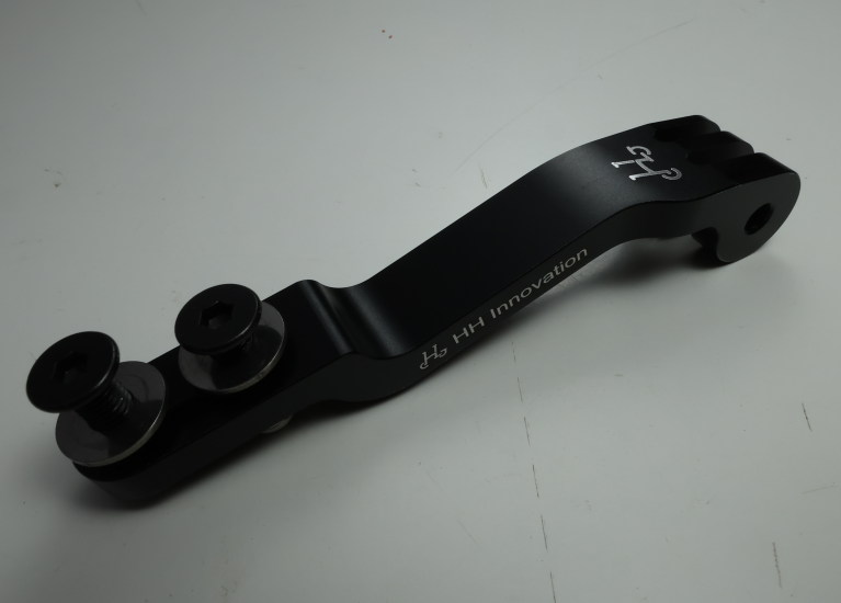 Brompton Front Carrier Block GoPro mount (H&amp;H), Colour: Black