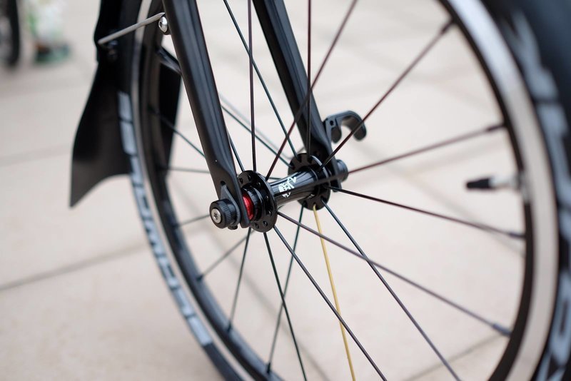 Brompton Titanium Front Wheel Skewer Version 2 (MiniMODs)
