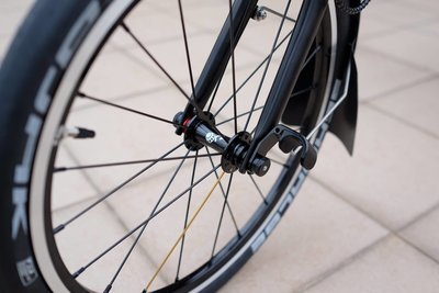 Brompton Titanium Front Wheel Skewer Version 2 (MiniMODs)