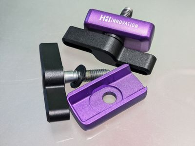 Aluminum Hinge Clamp Plate Pair Set for Brompton T Line (H&amp;H)