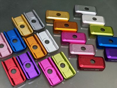 Aluminum Hinge Clamp Plate Pair Set for Brompton T Line (H&amp;H)
