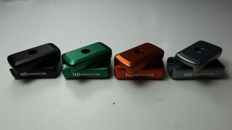 Aluminum Hinge Clamp Plate Pair Set for Brompton G Line (H&amp;H)