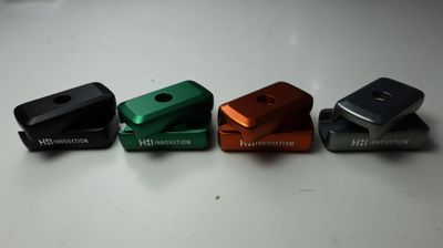 Aluminum Hinge Clamp Plate Pair Set for Brompton G Line (H&amp;H)