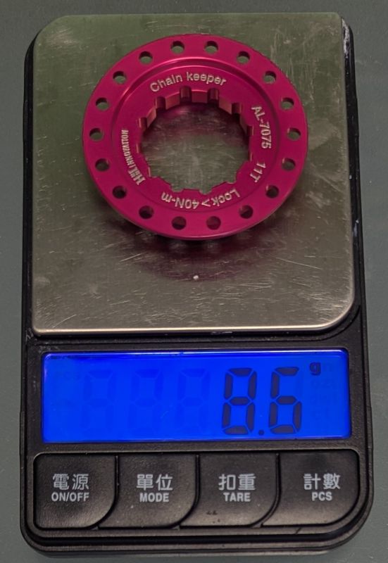 Brompton 11t sprocket side chain guard drop prevention cap  (H&amp;H)