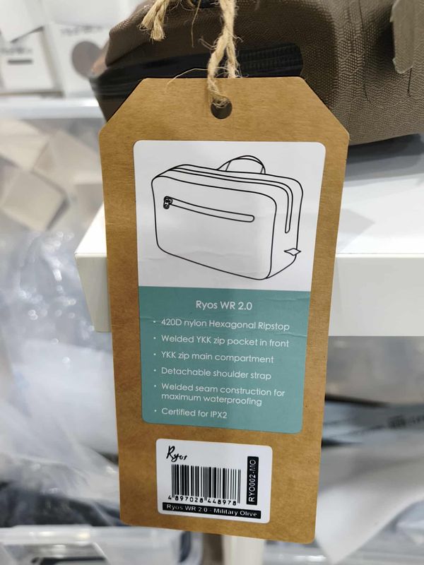Water proof light weight Brompton front bag with rack (Ryos)