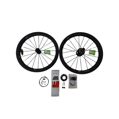 Brompton 2S to 3S WheelSet Upgrade (Hubsmith X MiniMODs)