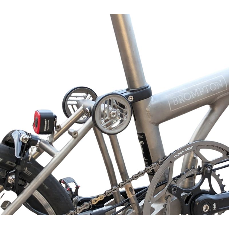 Titanium 66mm Easy Wheels for Brompton (H&amp;H)