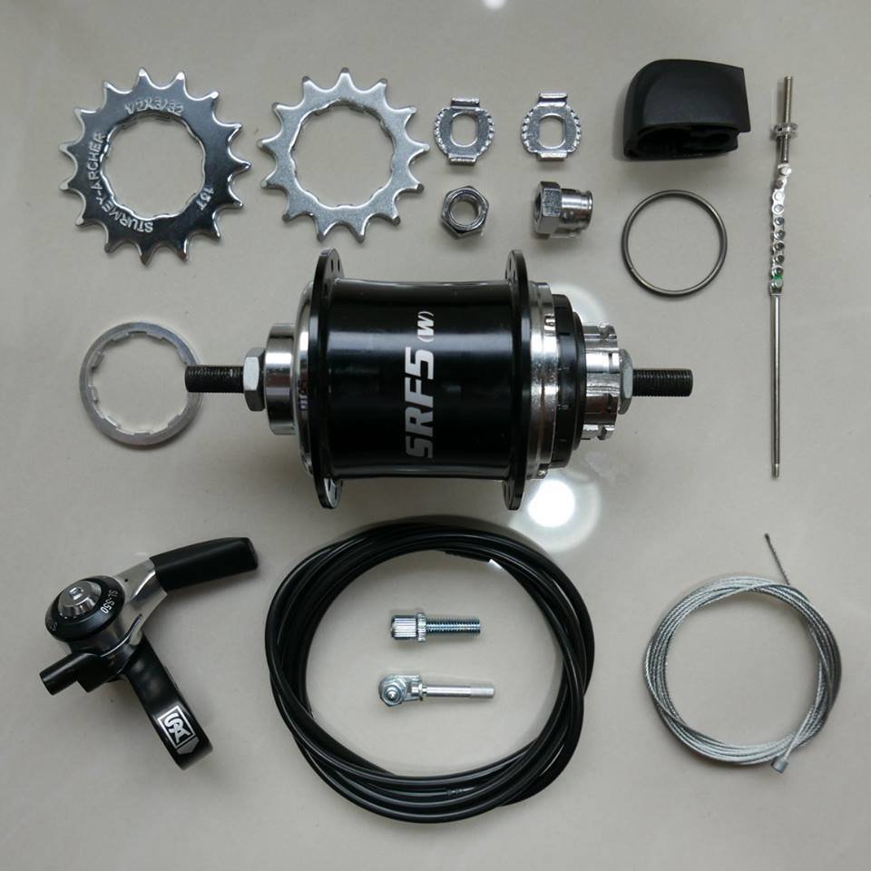 Brompton Internal Gear Hub SRF 5 N 5 X 2 or more Sprockets 10