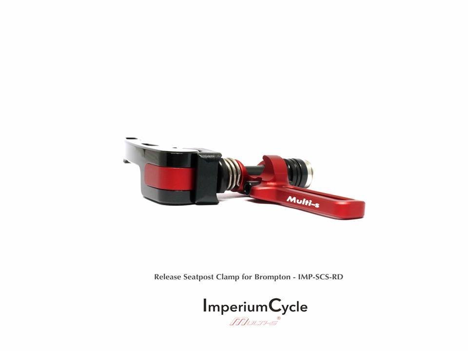 Seatpost Clamp with Rear Frame Hook (Multi-S)