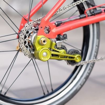 Lightweight Xtensioner CNC Machined 25% Gear Range Expansion for Brompton (H&amp;H)