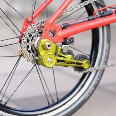 Lightweight Xtensioner CNC Machined 25% Gear Range Expansion for Brompton (H&amp;H)
