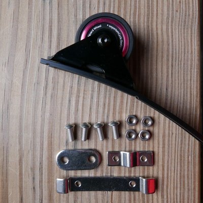 Brompton Robust Bearing Mudguard Wheel + Reinforced fender Plate (Multi-S)
