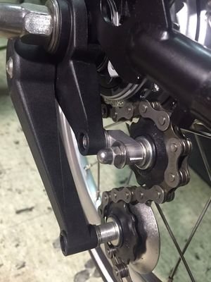 Brompton Sturmey Archer 8 speed Rear Hub X-RF8 Kit 325% 28 holes 20T OLD 120mm