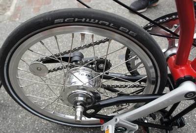 Brompton Sturmey Archer 8 speed Rear Hub X-RF8 Kit 325% 28 holes