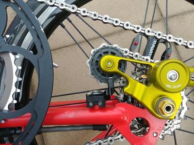 Brompton Improved Chain Pusher Longer Travel Mod for XTensioner Jockey Wheel (H&amp;H)