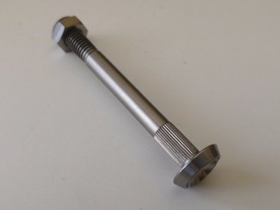 Titanium Bolt + Lock Nut Replacement -11g Less for Brompton Rear Shock Suspension (H&amp;H)