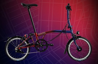 Brompton 9 Streets 2018 Spec Dynamo Set 2 or 6 Speed Special Edition