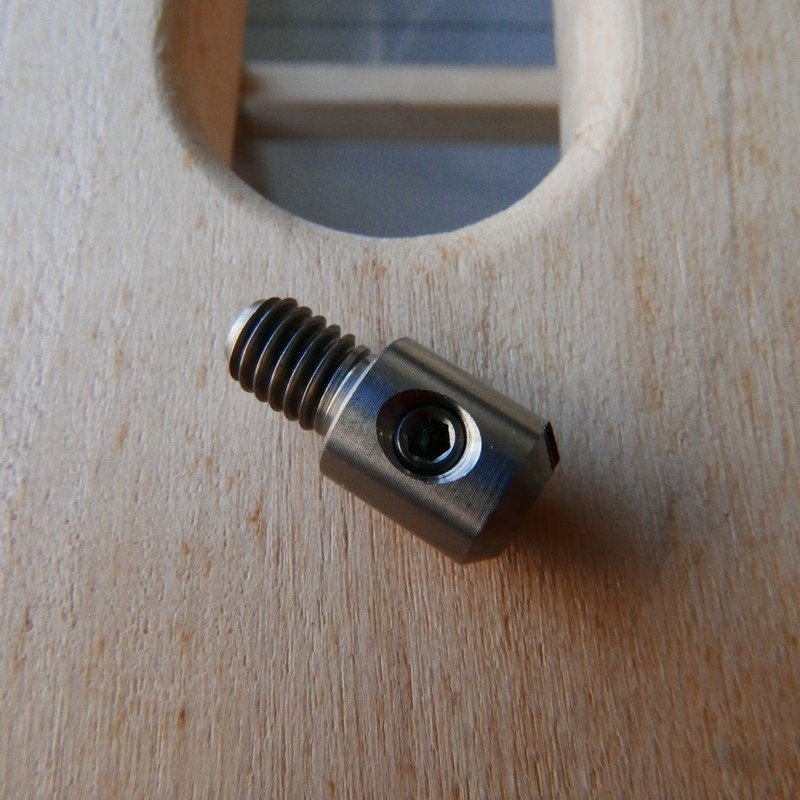 Brompton Titanium Barrel Nut for 2/6 speed derailleur cable (MiniMODs)
