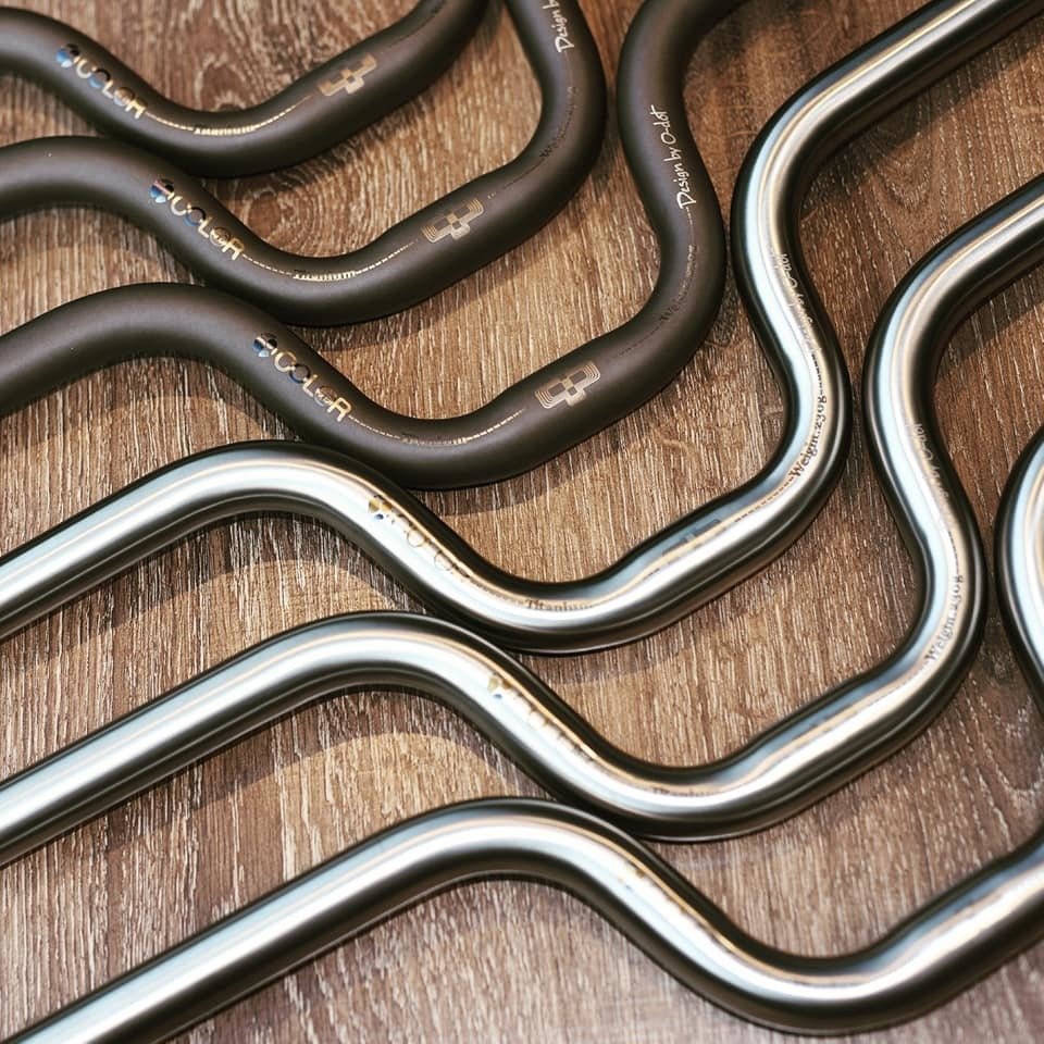 BROMPTON Premium Titanium Handlebar M bar (COLORPLUS)