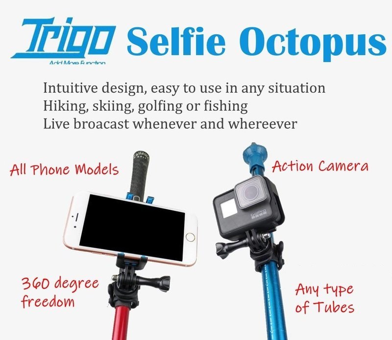 Trigo Selfie Octopus Easy Camera Phone mount