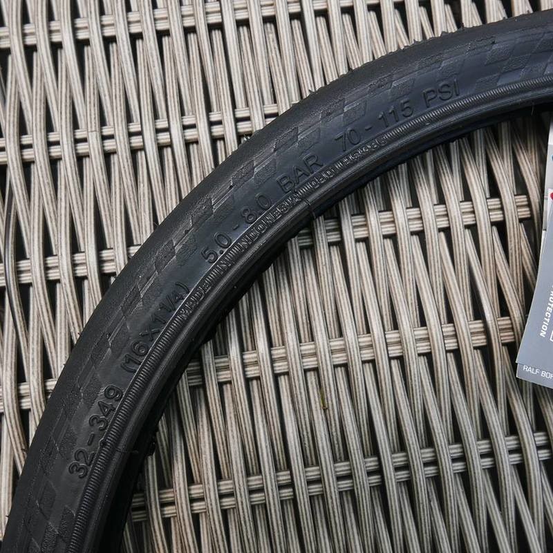 Brompton Moulton Kojak Nonfoldable Racing Tyres 32-349 16x1 1/4  one pair (Schwalbe)
