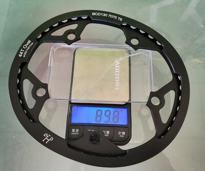 Brompton 44T Oval Chainring w Cover BCD130 (H&amp;H)