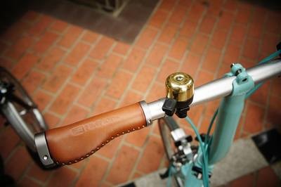 MiniMODs leather grips for Brompton (Ergonomic)