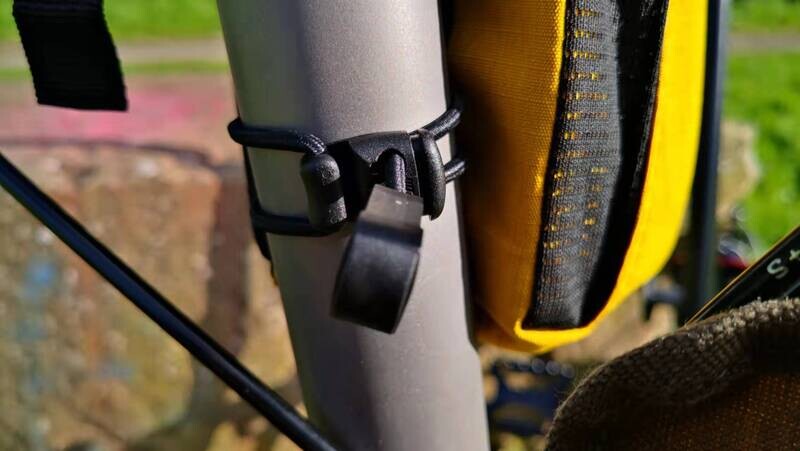 Brompton Water Bottle Pocket 3 points fasten (Niyol) Saddle Seatpost or Headtube Handlebar position