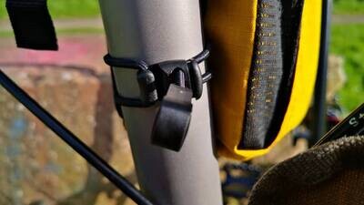 Brompton Water Bottle Pocket 3 points fasten (Niyol) Saddle Seatpost or Headtube Handlebar position