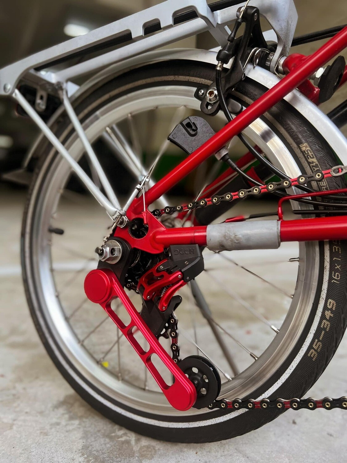 Cog Set X4 11/13/17/21T for Brompton 2/6 speed (MiniMODs)