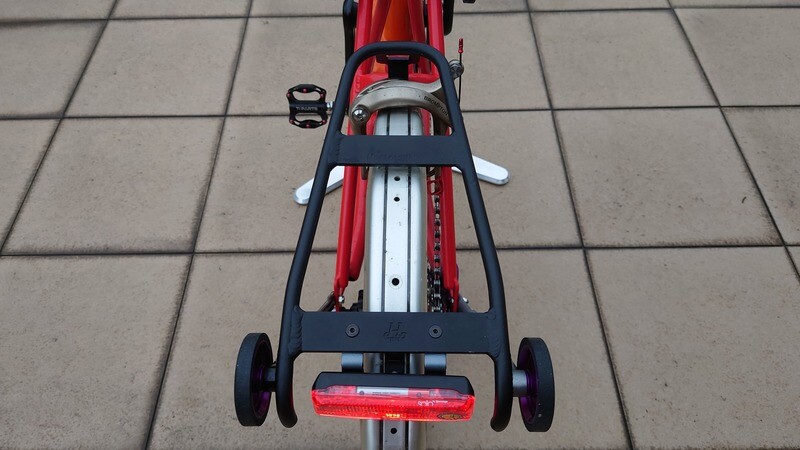 For Brompton Q Mini Rear Rack Version 5 with reflector bracket (H&amp;H)