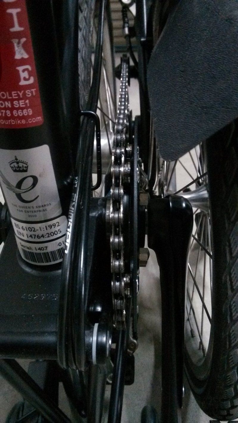 Brompton New Non-Chamfer BB Shell Speed drive Gearing System (ATS)