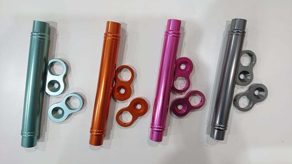 Brompton X-Roller Easy wheel extender AL7075 Strong Alloy (V.3) P/T Line options also available (MiniMODs)