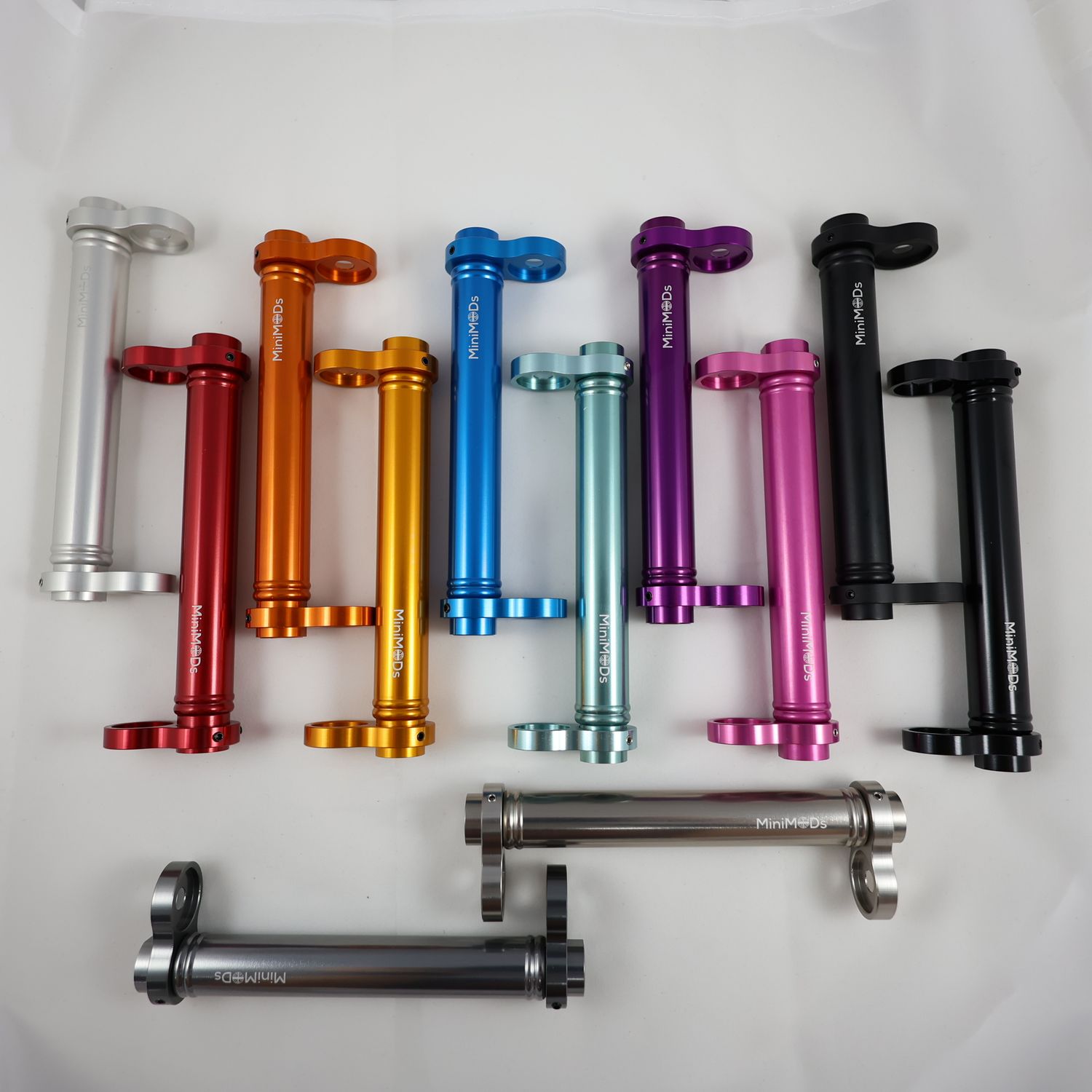 Brompton X-Roller Easy wheel extender AL7075 Strong Alloy (V.3) P/T Line options also available (MiniMODs)