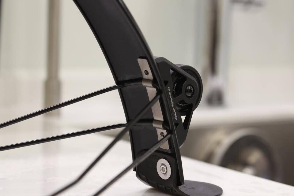Titanium Rear Mudguard Stays for P/T Line Brompton (MiniMODs)