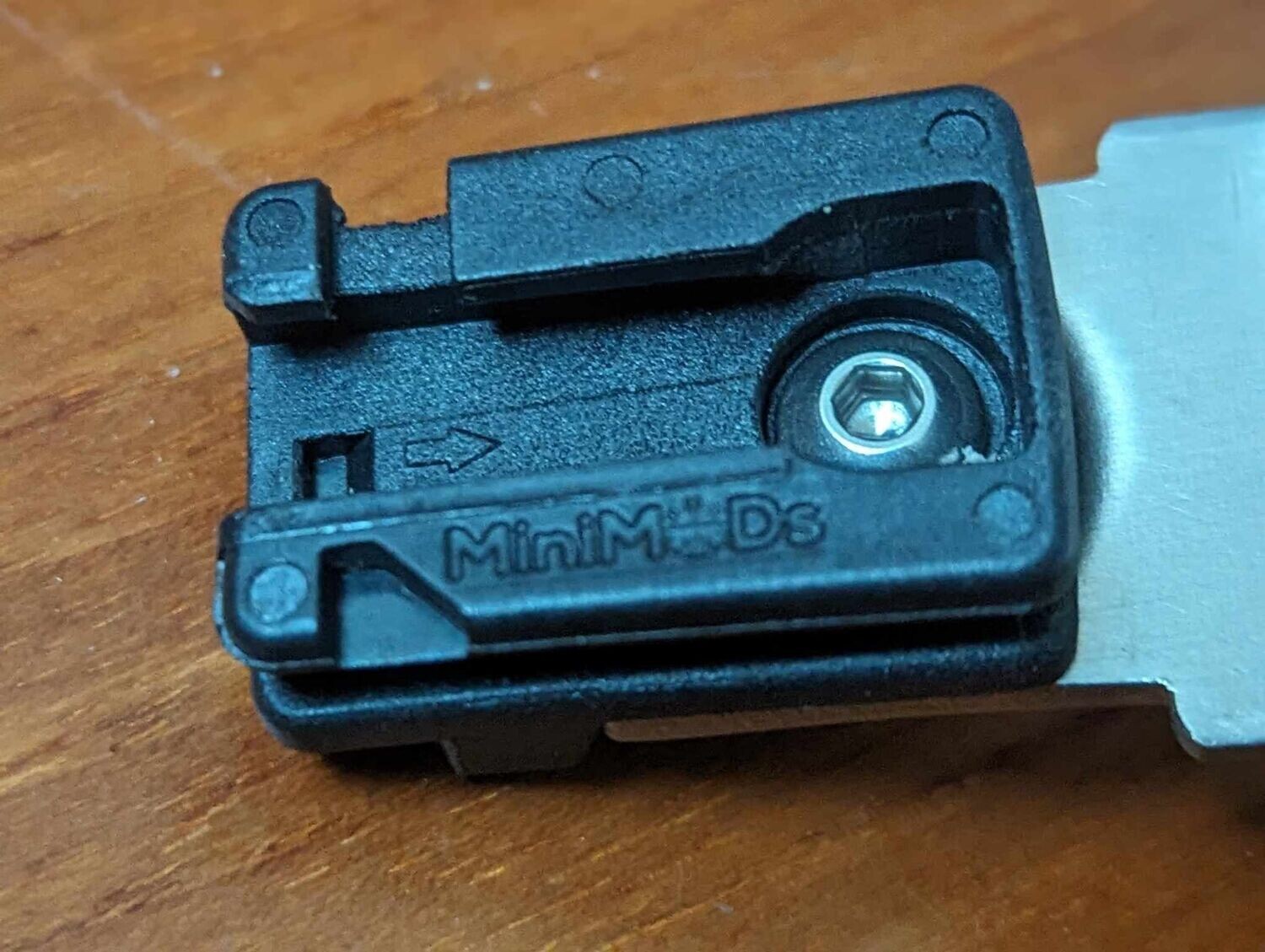 Cateye Light Mount Adapter on Brompton Front Brake Calipers Position light mount bracket (MiniMODs)