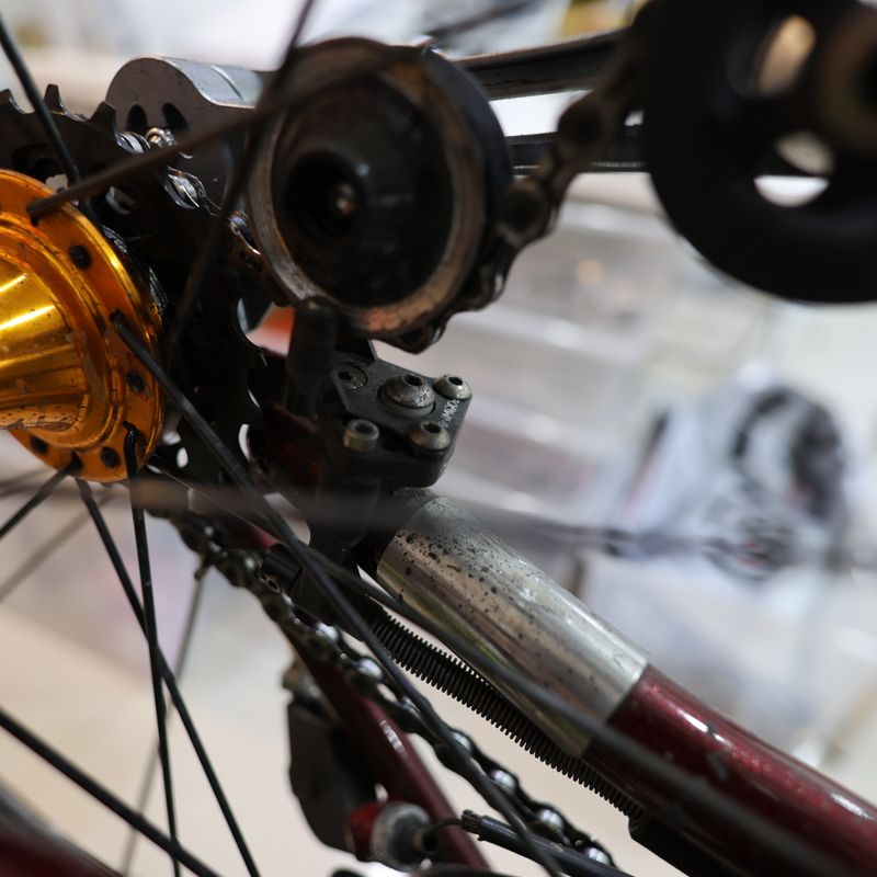 Brompton Improved Chain Pusher Longer Travel Mod for XTensioner Jockey Wheel (MiniMODs)