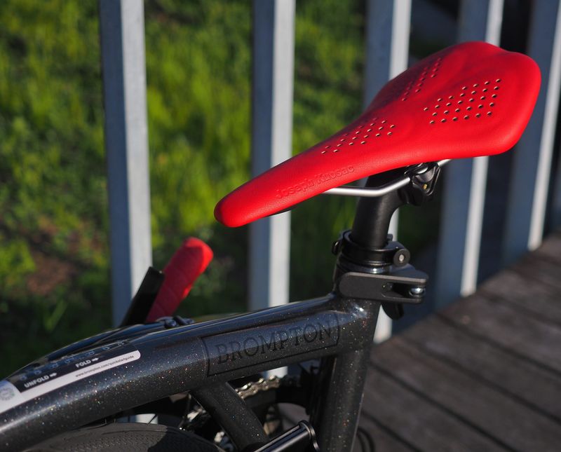 Road Bike Style Saddle for Brompton (Joseph Kuosac)