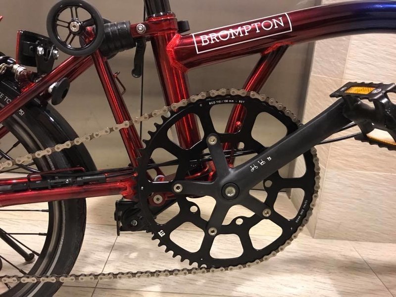Chainring for Brompton 60T/56T/52T (MiniMODs)