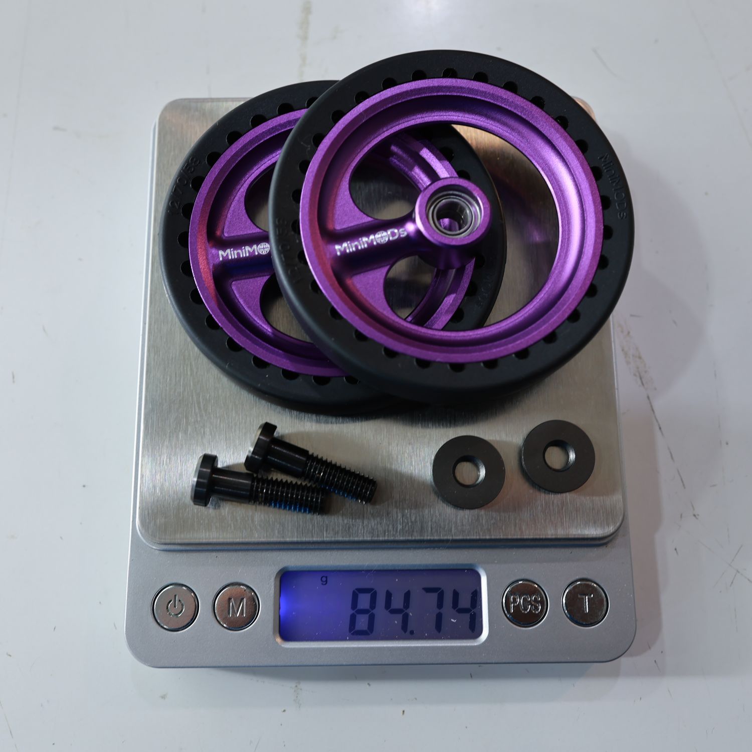 Single Spoke EZwheels 70mm (MiniMODs)
