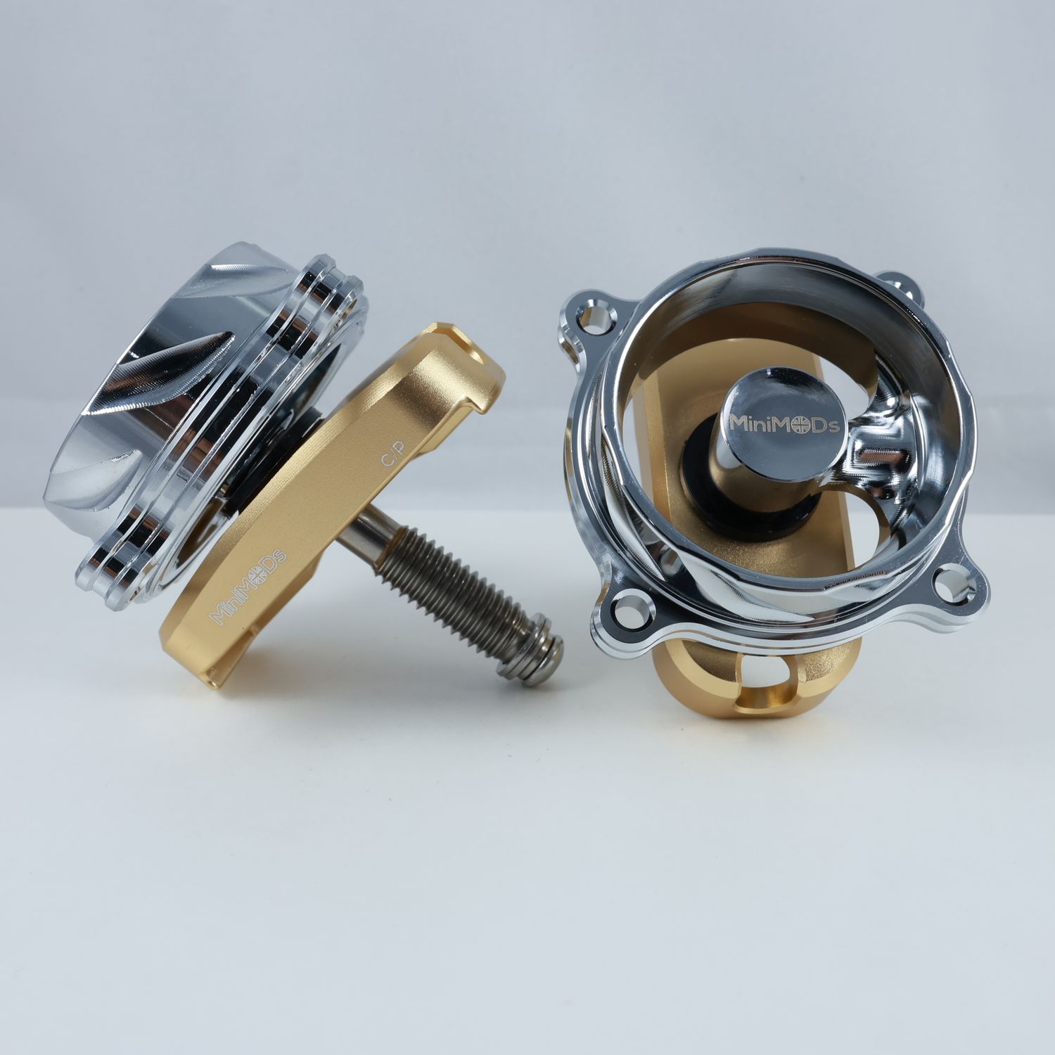MiniMODs Single Spoke Knob Hinge Clamp & Plate (Premium Colours)
