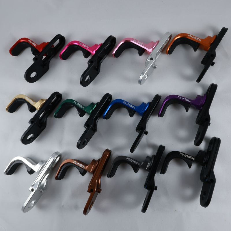 MiniMODs Adjustable Front Axle Hook (E Type, no mudguard)