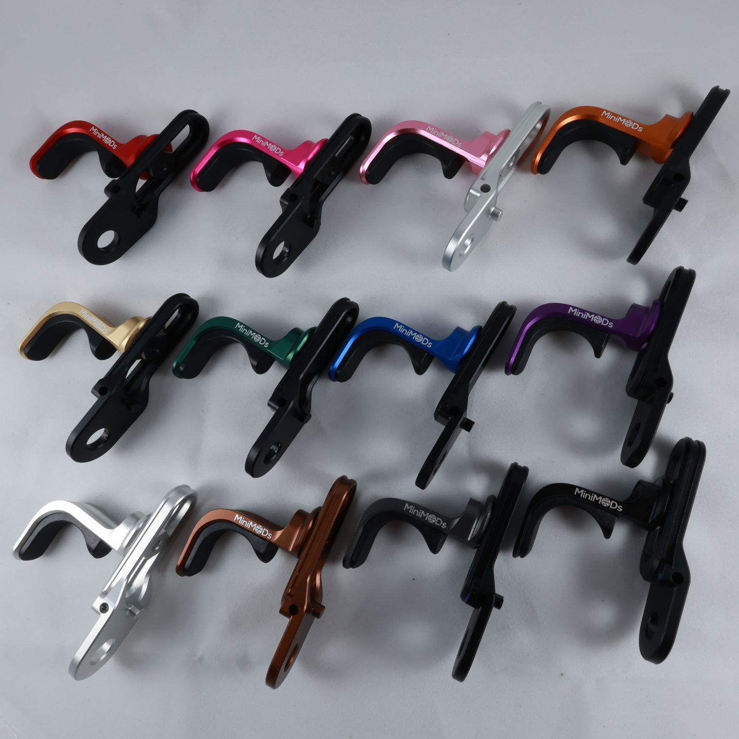 MiniMODs Adjustable Front Axle Hook (L/R Types, mudguard/ mudguard + rack)